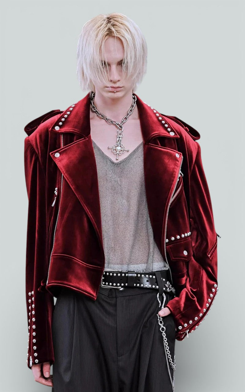 Velvet Moto Zip Jacket
