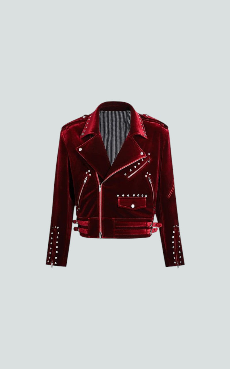 Velvet Moto Zip Jacket