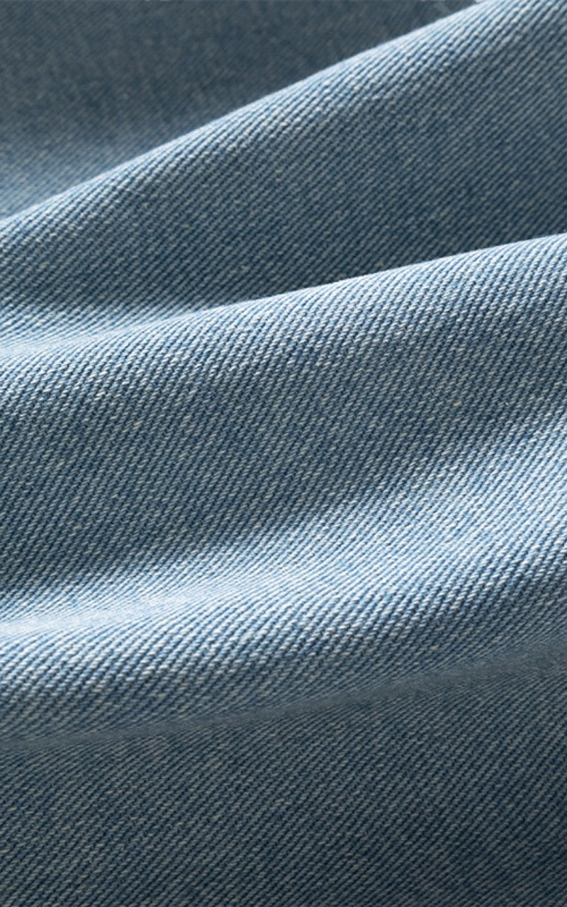 Vintage Denim Button-Up Shirt