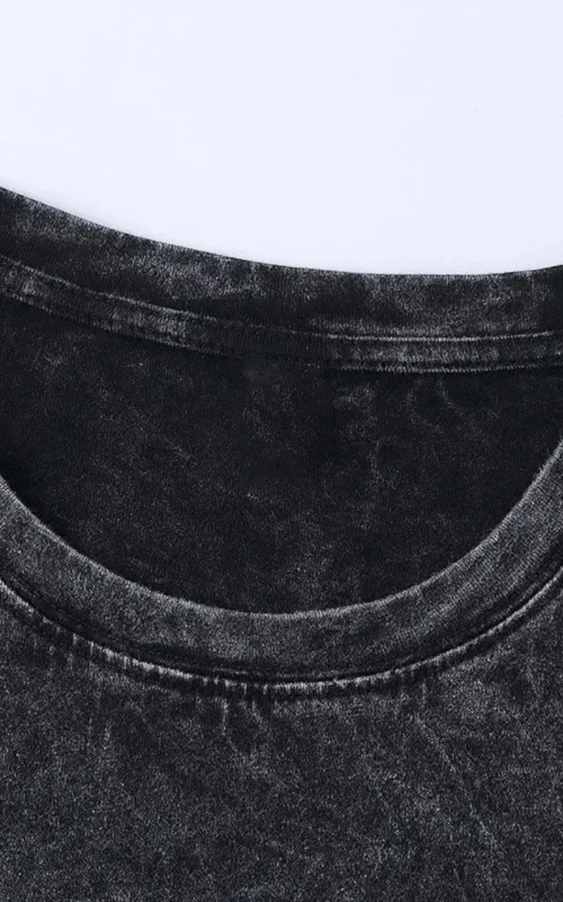 Oversized Anime Graphic Tee