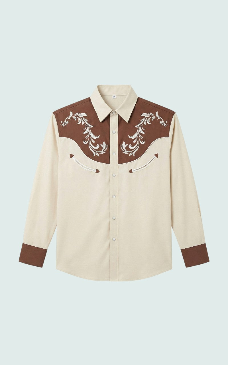 Western Floral Casual Shirt