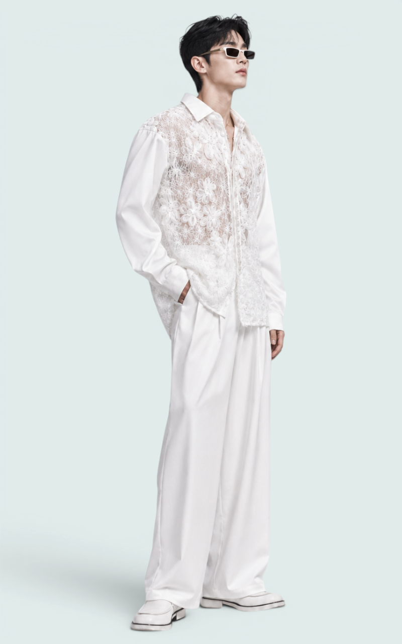 Ivory Bloom Veil