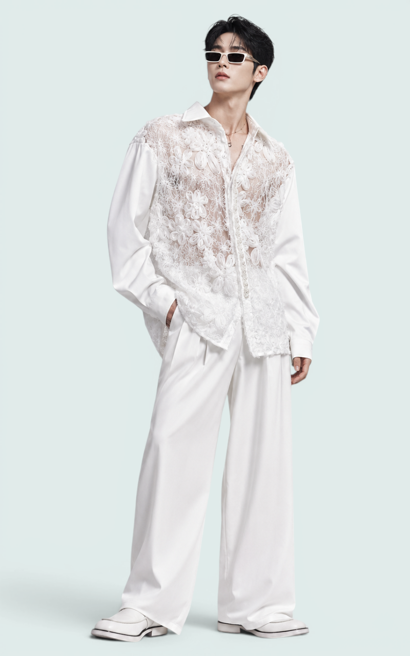 Ivory Bloom Veil