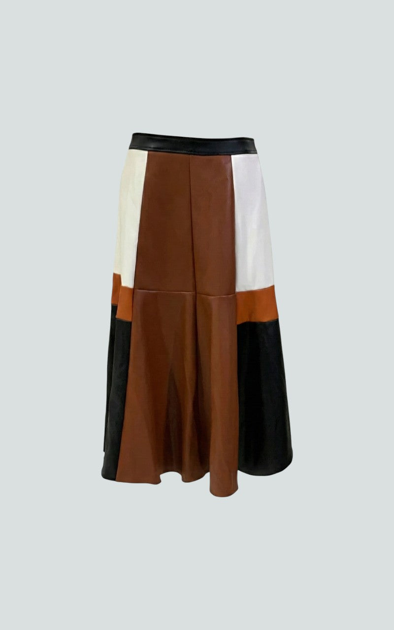 Sable Panel Skirt