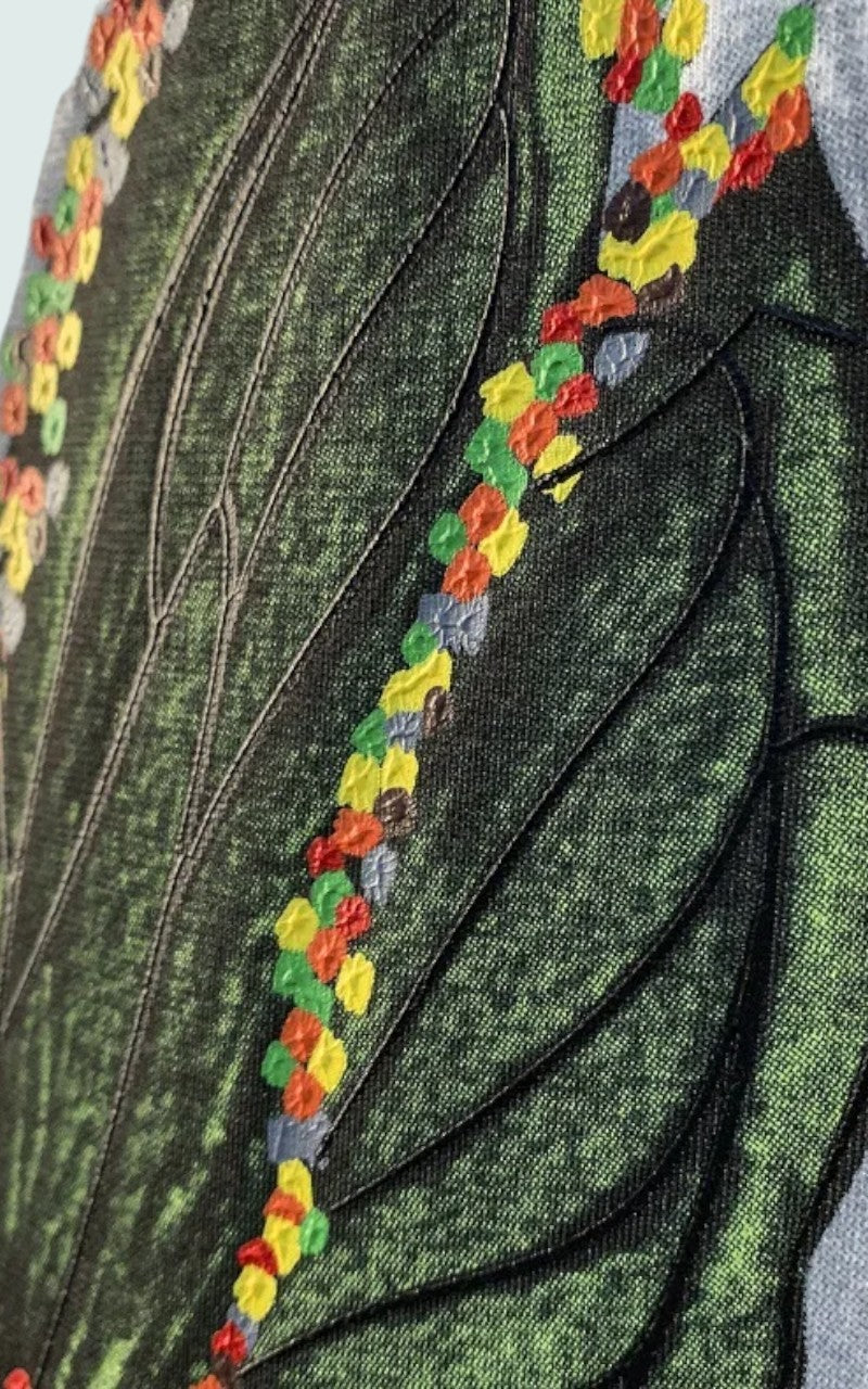 Butterfly Embroidered Summer Tee