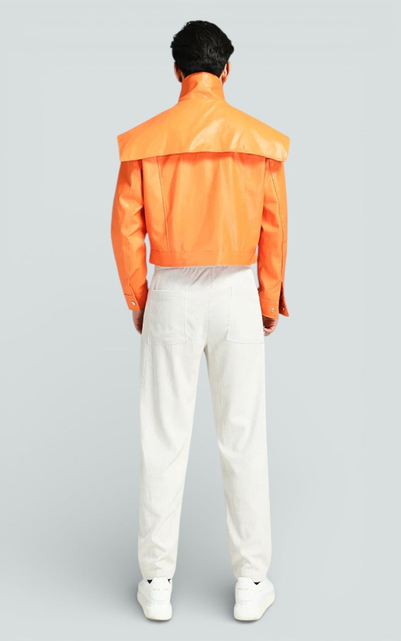 High-Street Korean Leather Jacket