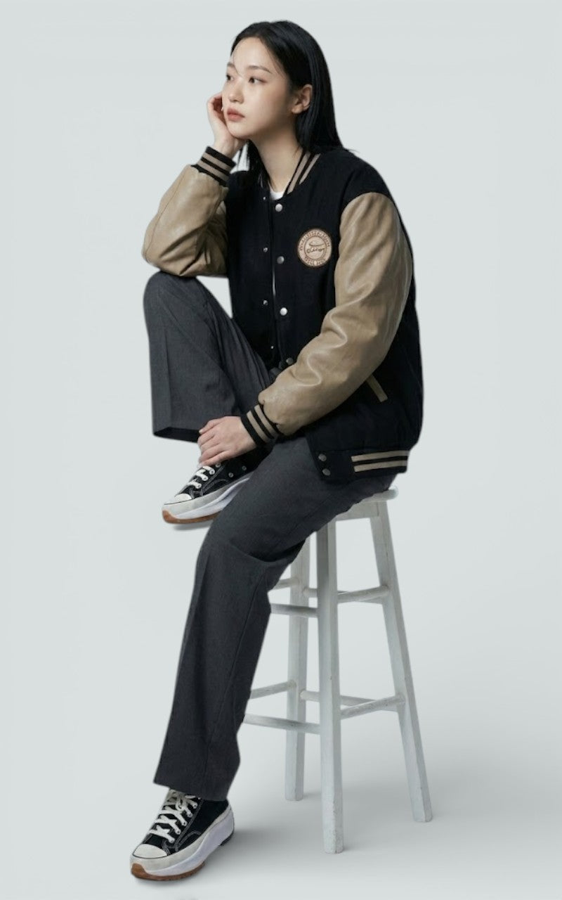 Heritage Patch Varsity Jacket