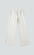 Soft Fleece Wide-Leg Lounge Trousers