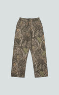 Camouflage Wide-Leg Casual Trouser