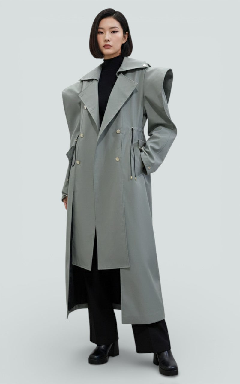 Asymmetric Flow Ruffle Trench