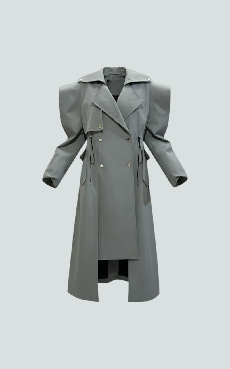 Asymmetric Flow Ruffle Trench